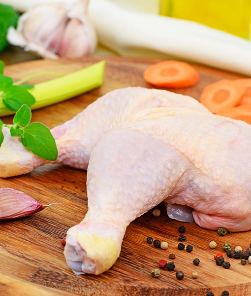 Poulet bio : + 7 % au premier trimestre