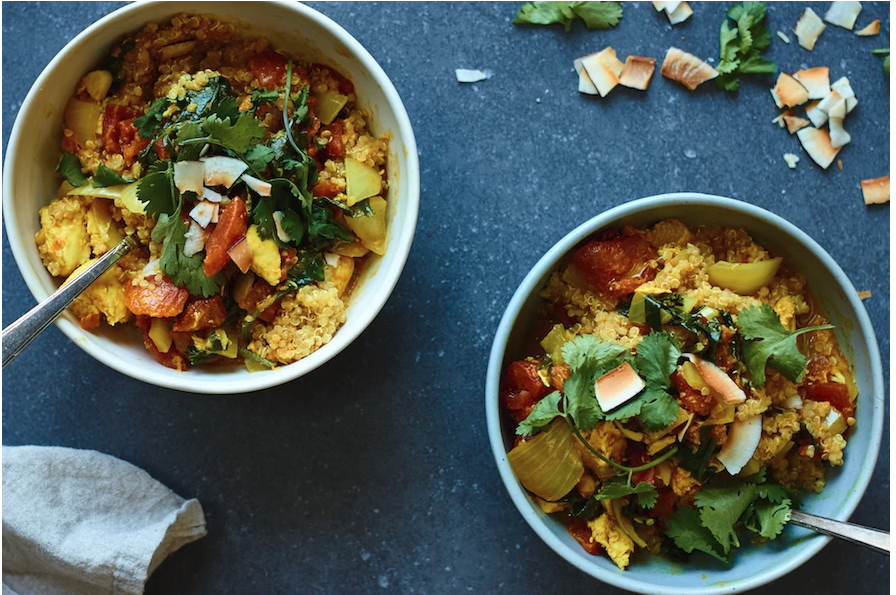 Curry De Poulet A La Noix De Coco Dans La Mijoteuse Mon Epicier Bio