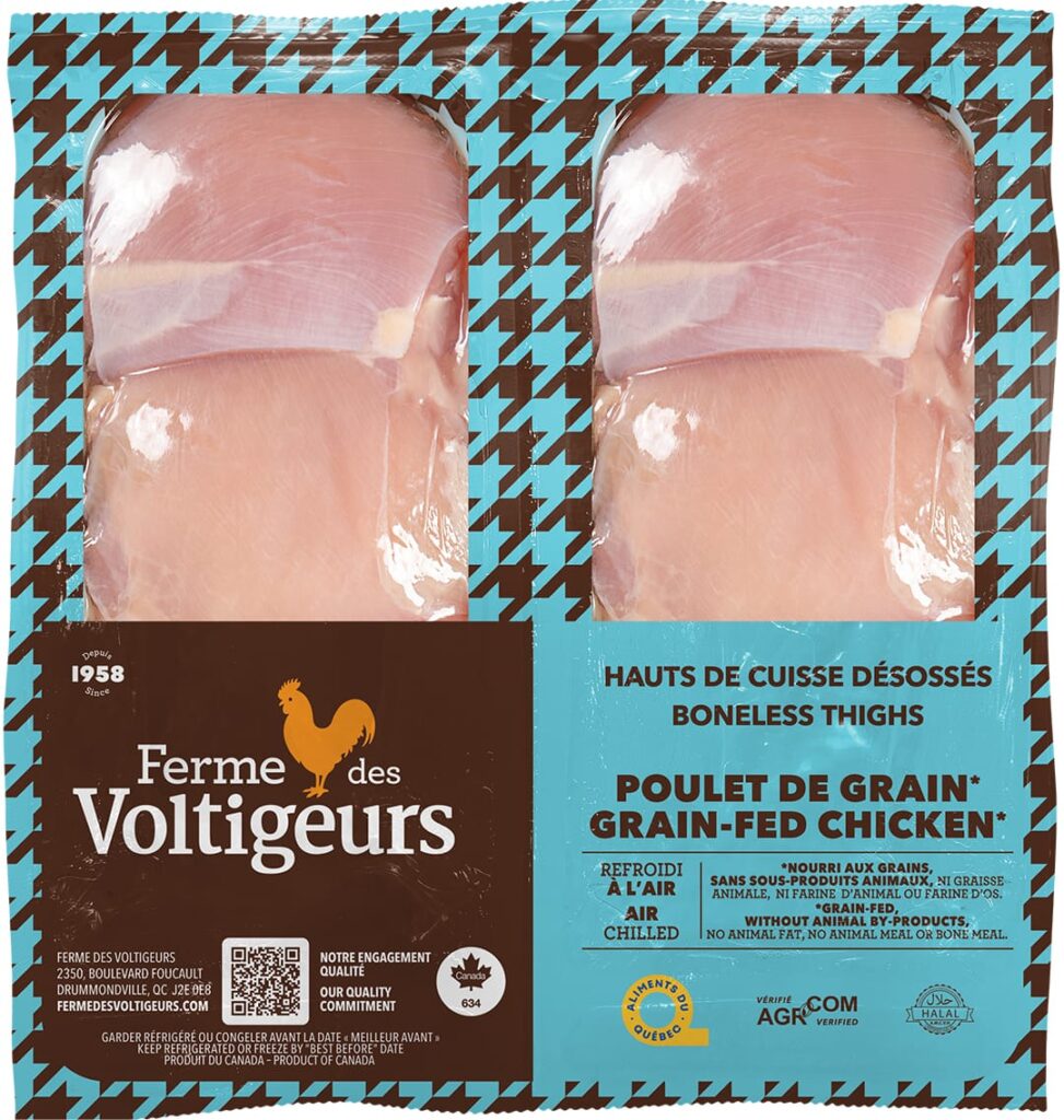 haut de cuisse poulet desoose naturel