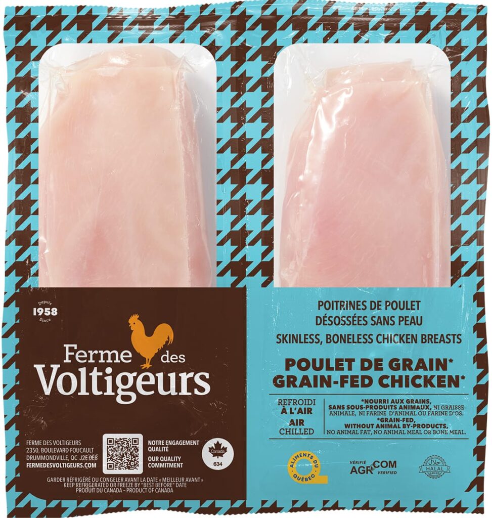 poitres poulet dessosé naturel